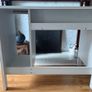 Ikea Brusali white desk Image 2