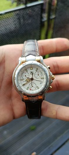 Tag Heuer 18k gold.quartz