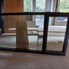 2 PVC triple glazed windows