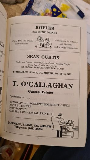 Francis Ledwidge Centenary 1887-1987. Booklet In Good Condition.