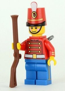 Exclusive Lego toy soldier collectable figure