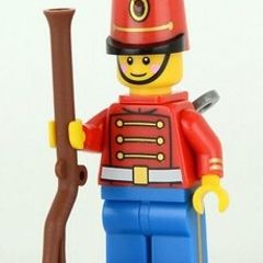 Exclusive Lego toy soldier collectable figure