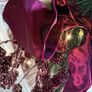 New bespoke XL 80cm wild berry, dense foliage and acorn pre lit wreath Image 5