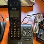 BT Essential Cordless Telephone Black Twin Handset Image 2
