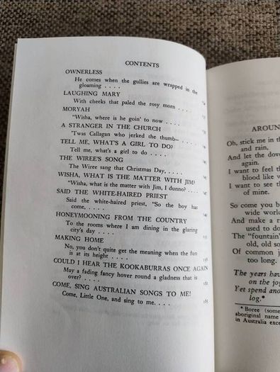 Around the Boree Log and other verses by John O Brien Australian Poet 1983 edition hardback in good condition with signs of wear on the cover see photos FREE STANDARD POSTAGE INCLUDED