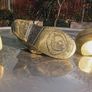 5 brass vintage shoes, boots, D18 post 6e Image 6