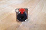 Female Panel Mount 1/4" Jack Connector