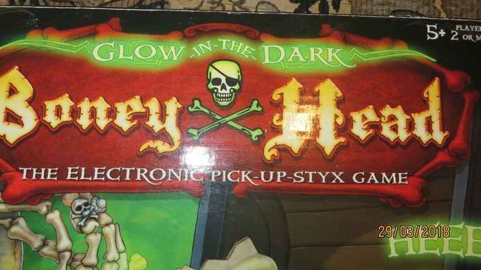 Glow in the Dark Boney Head Game Ages 5+