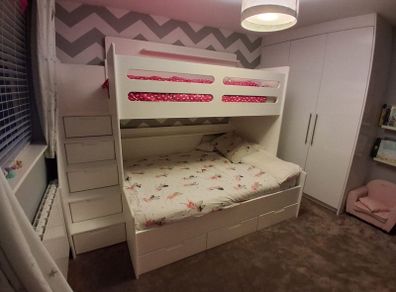 Premium Wooden Bunk Bed - Perfect Condition