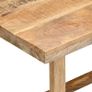 Desk 180x120x76 cm Solid Mango Wood Image 4