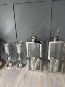 Lanterns and candle holders