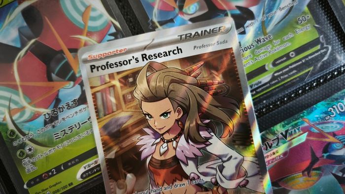 Professor's Research - Professor Sada ! Ultra Rare ! from Scarlet & Violet Set ! 2023 ! Pokemon Card !