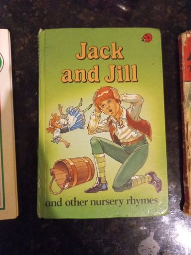 Vintage Ladybird Books- Beatrix PotterThe Tailor of Glouchester, Jack abd Jill and other nursery rhymes, Mick The Disobedient Puppy