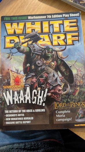 Warhammer White Dwarf magazines