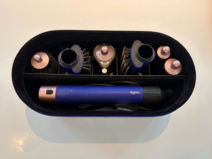 Dyson Airwrap multi styler Complete Long in Vinca blue and Rose