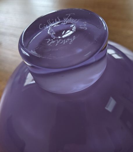 Gillies Jones glass bowl