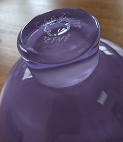 Gillies Jones glass bowl