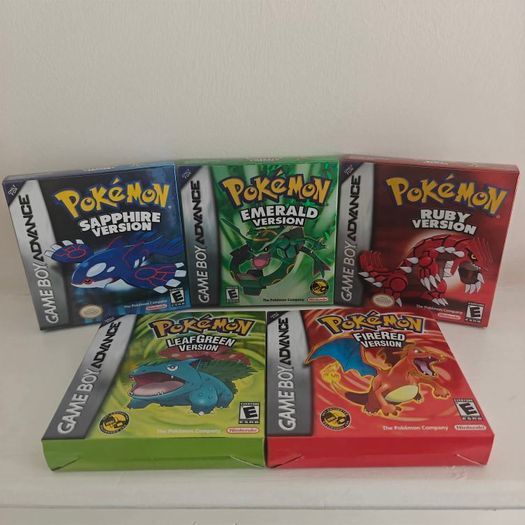 Pokemon Gameboy Advance Complete set GBA