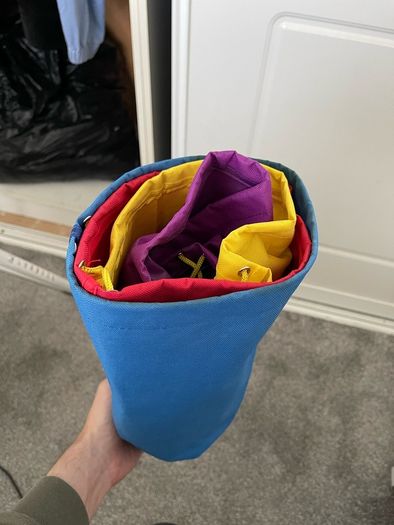 4 piece set of mesh bubble bags for ice bubble hash