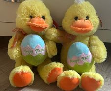 Easter Teddy Bear - Ducks