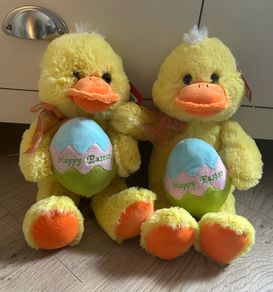 Easter Teddy Bear - Ducks