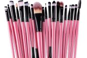 20PCS Make Up Brushes Set Eyeshadow Eyeliner Lip Powder Foundation Blusher Tool