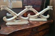Porcelain candelabras