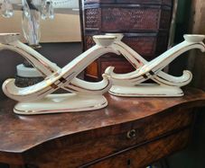 Porcelain candelabras