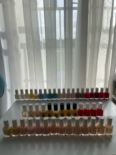 ESSIE nail polishes