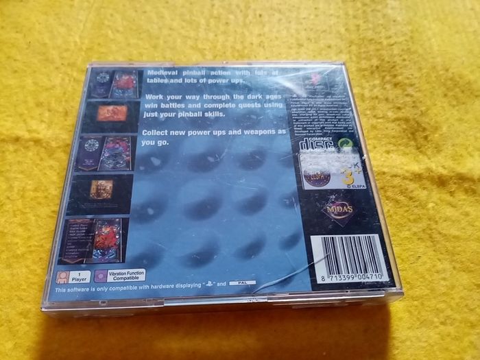 Pinball power PlayStation1 Ps1 PlayStation 2 ps2 games Original
