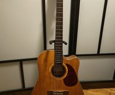 Cort MR710F NS Electro-Acoustic Guitar - Solid Top, Fishman Blend Preamp & Gig Bag