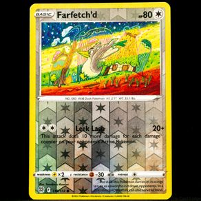 Farfetch'd 115/172 Tomokazu Komiya Reverse Holo Brilliant Stars SWSH Pokemon Card