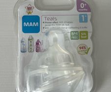 Mam Silicone Teat Size 1 Slow Flow