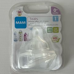 Mam Silicone Teat Size 1 Slow Flow