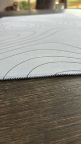 Luxury Black + White Gaming Desk Mat