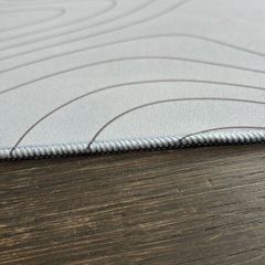 Luxury Black + White Gaming Desk Mat