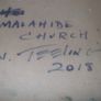 a oil painting on board by a dublin artist norman teeling malhide church Image 5