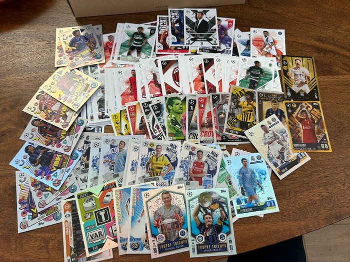 Topps Panini 4Kg / 1600+ football Cards Lot Bulk Bundle all different