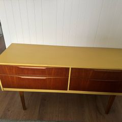 Vintage TV Stand / Chest of Drawers