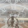 Vintage Innermost Fantome Ghost Clock Glass London England Image 4