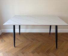 Marble effect table & chairs
