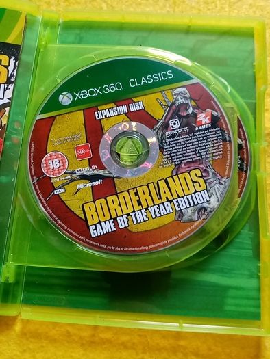 Borderlands Game of the year Xbox 360 games Original