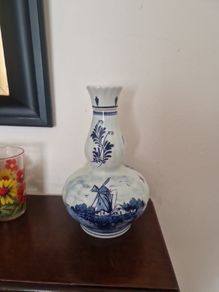 delft liquor bottle