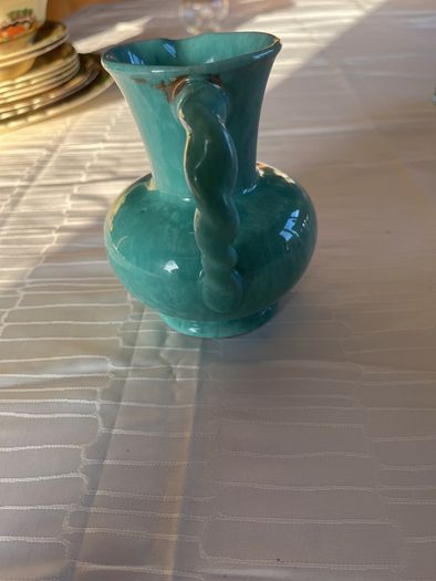 mid-century ceramic pitcher