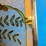Tiffany Style Stained Glass Butterfly Panel - Window Hanging / Suncatcher  , window decoration Image 8