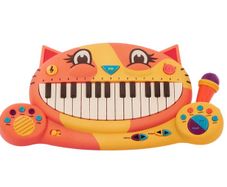 B. toys Meowsic Interactive Cat Piano with Microphone/ musical toy /  Building blocks /