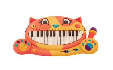 B. toys Meowsic Interactive Cat Piano with Microphone/ musical toy /  Building blocks /