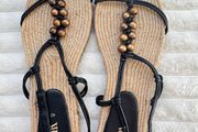 Zara sandals beach women narrow feet Size 40 Please see photos