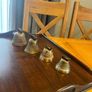 Vintage Bronze/Brass Livestock Bells x4 Image 3
