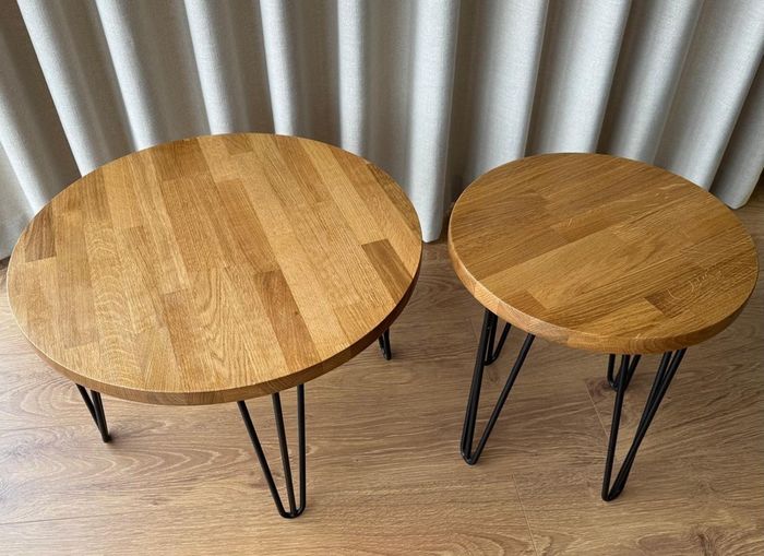 Bespoke Oak Table Set (or Individual on request)